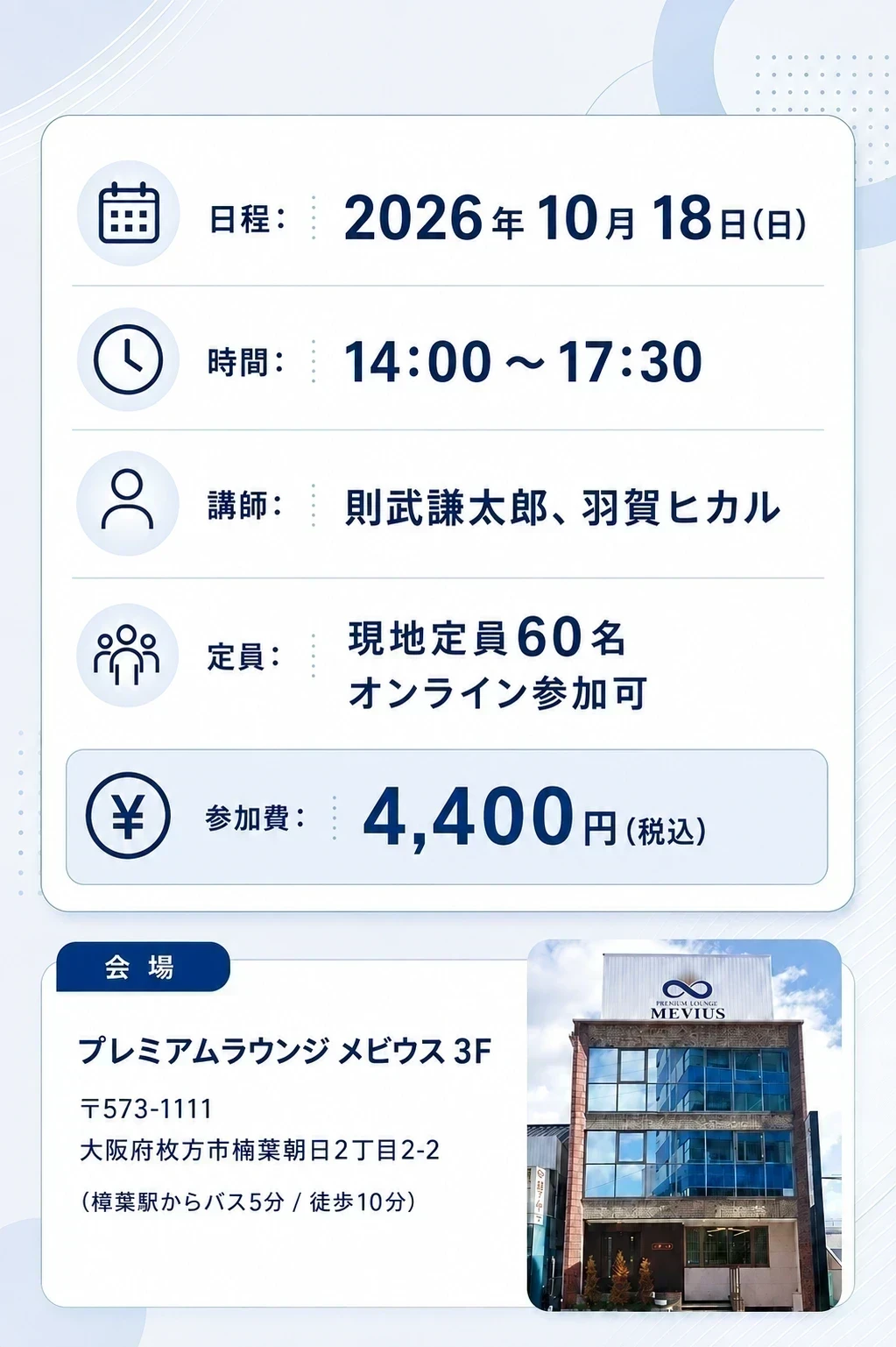 開催概要